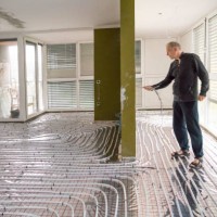 home renovatie met vloerverwarming - home decoration stockfoto's en -beelden