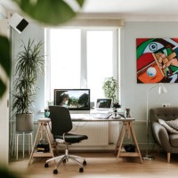 home studio - home decoration stock pictures, royalty-free photos & images