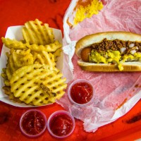 hot dog and french fries on tray - junk food stock pictures, royalty-free photos & images
