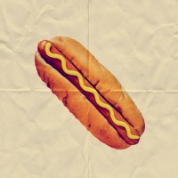 hot dog on paper - junk food stock pictures, royalty-free photos & images