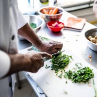 human hands chopping vegetables - food stock pictures, royalty-free photos & images