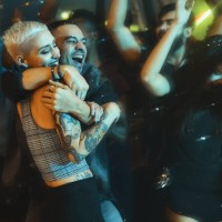 hun liefde naar de dansvloer nemen - concert stockfoto's en -beelden