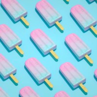 ice cream stick, popsicle, minimal summer concept, isometric view. - food stock pictures, royalty-free photos & images