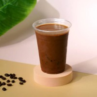 iced coffee with plastic up - junk food stock pictures, royalty-free photos & images