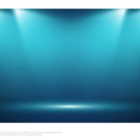 illuminated stage with scenic lights - concert stock illustrations