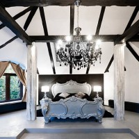 imperial bed - home decoration stock pictures, royalty-free photos & images