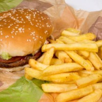 In this photo illustration, fast food from a branch of Burger King is pictured on February 20, 2018 in Bristol, England. The number of takeaway...