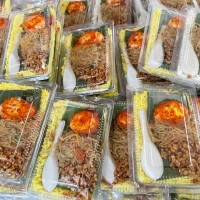 indonesian food nasi kuning - junk food stock pictures, royalty-free photos & images