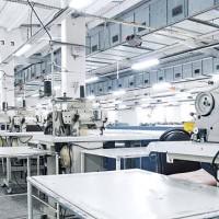 industrial sewing machines - food stock pictures, royalty-free photos & images