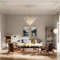 interior of a domestic room in 3d render - fashion stock pictures, royalty-free photos & images