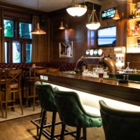 interior of irish pub - fashion stock pictures, royalty-free photos & images