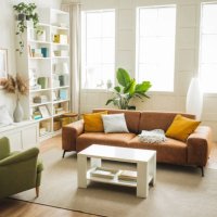 interior of living room - home decoration stock pictures, royalty-free photos & images