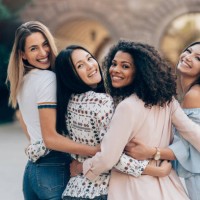 international frendship holding together - fashion stock pictures, royalty-free photos & images