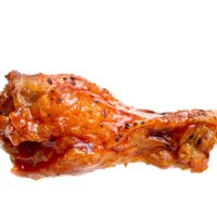 isolated hot wing - junk food stock pictures, royalty-free photos & images
