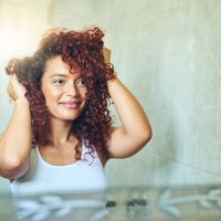 it has all the volume i want! - hairstyle stock pictures, royalty-free photos & images