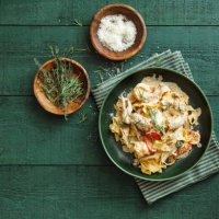 italian seafood pasta - food stock pictures, royalty-free photos & images