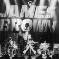 James Brown, the 'Godfather of Soul', in concert, circa 1985.