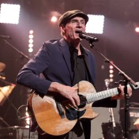 James Taylor performs at the Seventh Annual LOVE ROCKS NYC Benefit Concert for God’s Love We Deliver at Beacon Theatre on March 09, 2023 in New York...