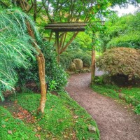 japanese style garden - garden decoration stock pictures, royalty-free photos & images