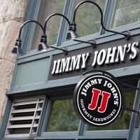 jimmy john's gourmet sandwich shop, seattle - junk food stock pictures, royalty-free photos & images