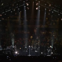 Jon Bon Jovi performs during the opening concert of the This House Is Not For Sale Tour at Pepsi Center on March 14, 2018 in Denver, Colorado.