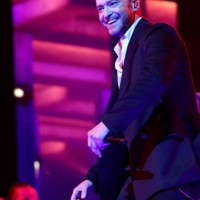 Justin Timberlake performs onstage during The Forget Tomorrow World Tour at Madison Square Garden on June 25, 2024 in New York City.