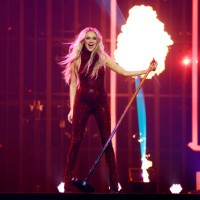 Kelsea Ballerini performs onstage during Kelsea Ballerini Live On Tour at Bridgestone Arena on January 31, 2025 in Nashville, Tennessee.