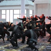 Kendrick Lamar performs onstage during the Pepsi Super Bowl LVI Halftime Show at SoFi Stadium on February 13, 2022 in Inglewood, California.