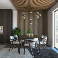 keuken en eethoek - home decoration stockfoto's en -beelden