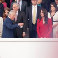 King Charles III, Catherine, Princess of Wales, Princess Charlotte of Wales, Princess Eugenie, Edoardo Mapelli Mozzi and Princess Beatrice of York...