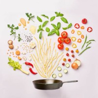 knolling style of italian pasta - food stock pictures, royalty-free photos & images