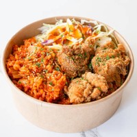 korean kim-chi fried rice. - junk food stock pictures, royalty-free photos & images