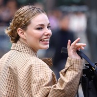 Kristine Froseth attends the Miu Miu Womenswear Fall/Winter 2024-2025 show as part of Paris Fashion Week on March 05, 2024 in Paris, France.