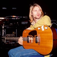 Kurt Cobain of Nirvana during Nirvana in New York, New York.