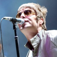 Liam Gallagher of Oasis performs at Shoreline Amphitheatre on September 11, 2005 in Mountain View, California.