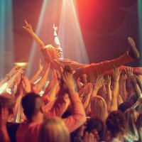 lift me higher! - concert stock pictures, royalty-free photos & images