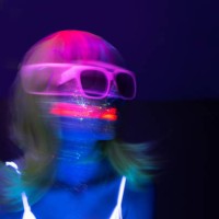 light painting portrait - fashion stock pictures, royalty-free photos & images
