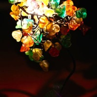 light(s) in darkness 5 - garden decoration stock pictures, royalty-free photos & images