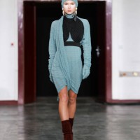 Lila Moss walks the runway during the Vivienne Westwood Womenswear Fall/Winter 2024-2025 show as part of Paris Fashion Week on March 02, 2024 in...