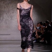 Liu Wen walks the runway during the Tory Burch S/S 2024 New York Fashion Week show at American Museum of Natural History on September 11, 2023 in New...
