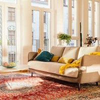 living room area with persian rug - home decoration stock pictures, royalty-free photos & images