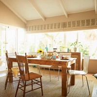 living room with breakfast table - home decoration stock pictures, royalty-free photos & images