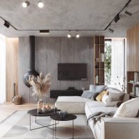 living room with tv and sofa - home decoration stock pictures, royalty-free photos & images