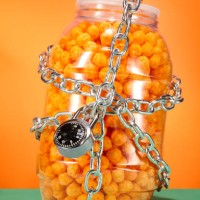 locked up junk food - junk food stock pictures, royalty-free photos & images