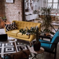 loft appartment turned into luxurios office - home decoration stock pictures, royalty-free photos & images