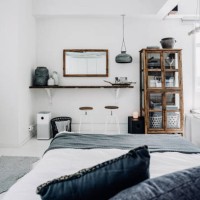 loft bedroom interior with modern, stylish and cozy design - home decoration stock pictures, royalty-free photos & images