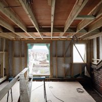 loft conversion sequence part 1. - home decoration stock pictures, royalty-free photos & images