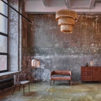 loft studio apartment in moscow - home decoration stock pictures, royalty-free photos & images