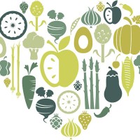 love healthy food - food stock illustrations