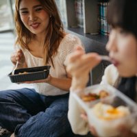 lunchtime at the university - junk food stock pictures, royalty-free photos & images